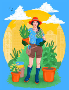 The urban gardener